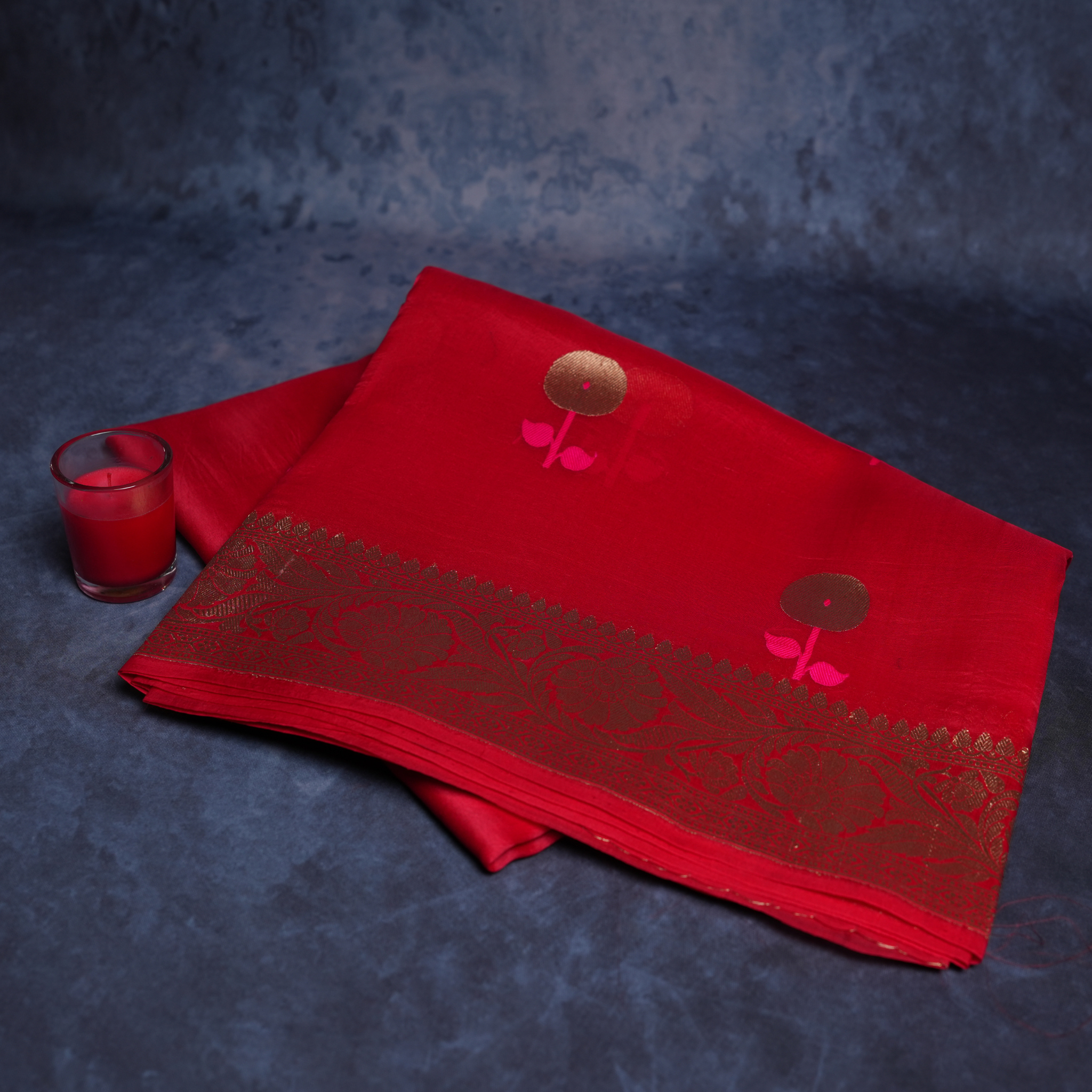 Kora Organza Banarasi Handloom Saree with Blouse