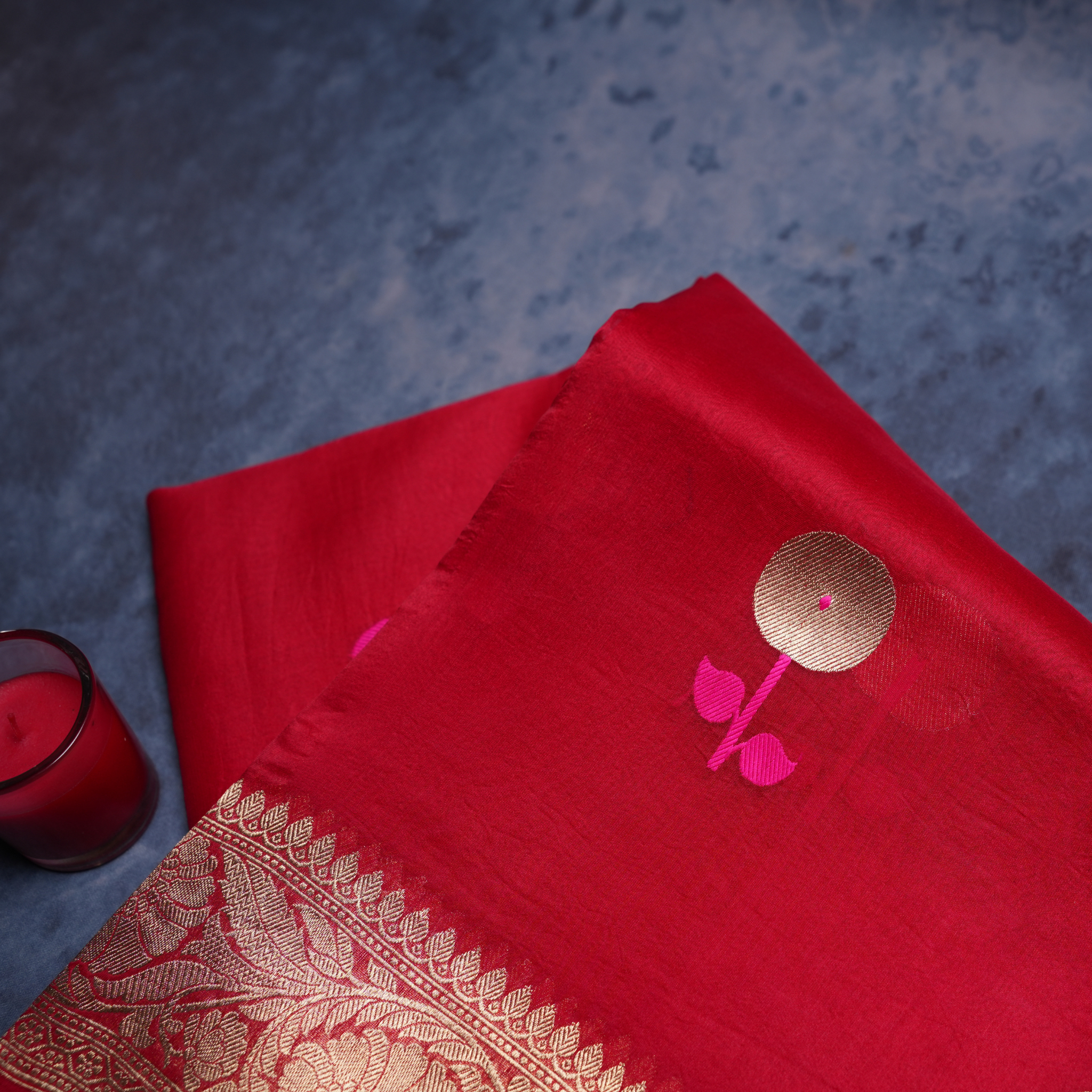 Kora Organza Banarasi Handloom Saree with Blouse