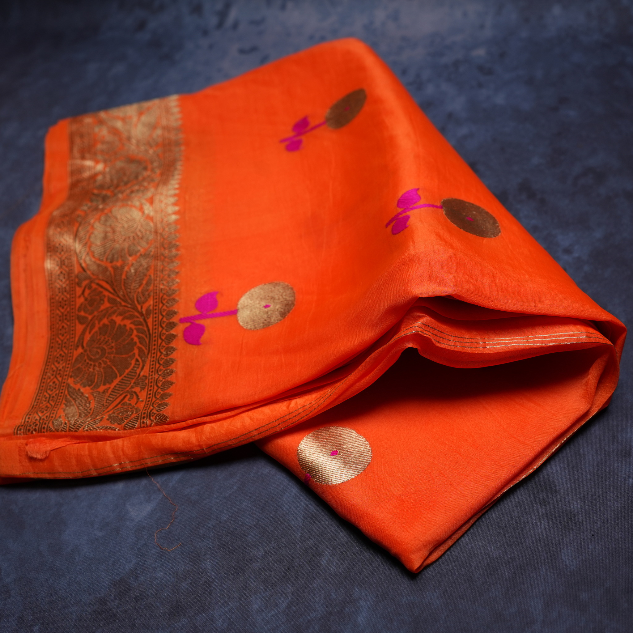 Kora Organza Banarasi Handloom Saree with Blouse